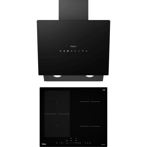 Bluetooth-комплект Haier варочная поверхность HHY-Y64WFLBH + вытяжка HVY-W672GBH